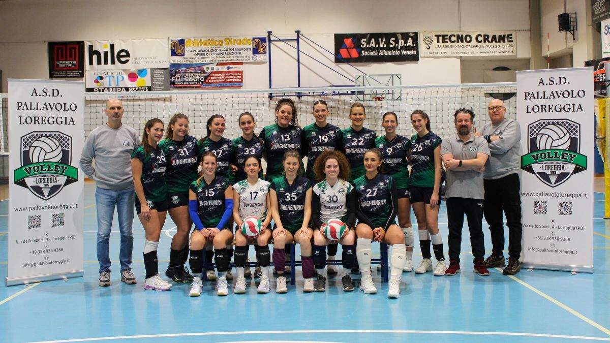 2 divisione femminile pallavolo loreggia